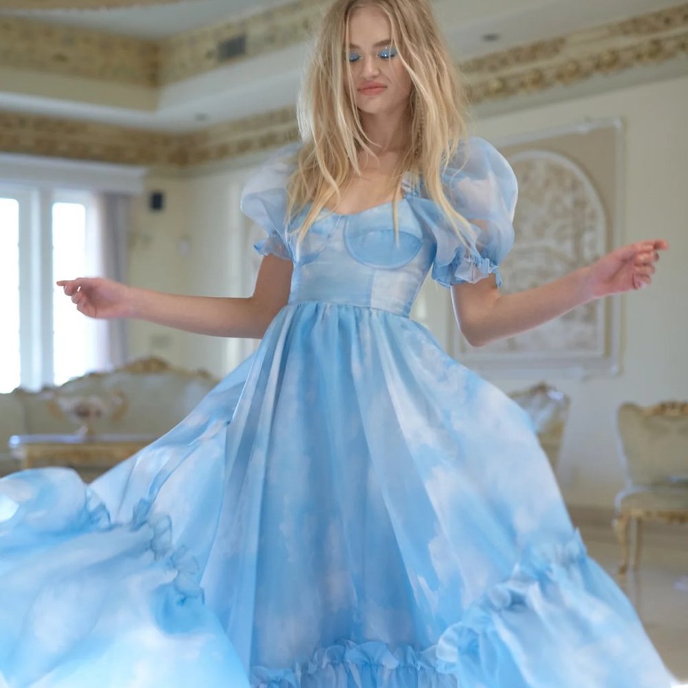 Selkie Head in the Clouds Ritz Gown